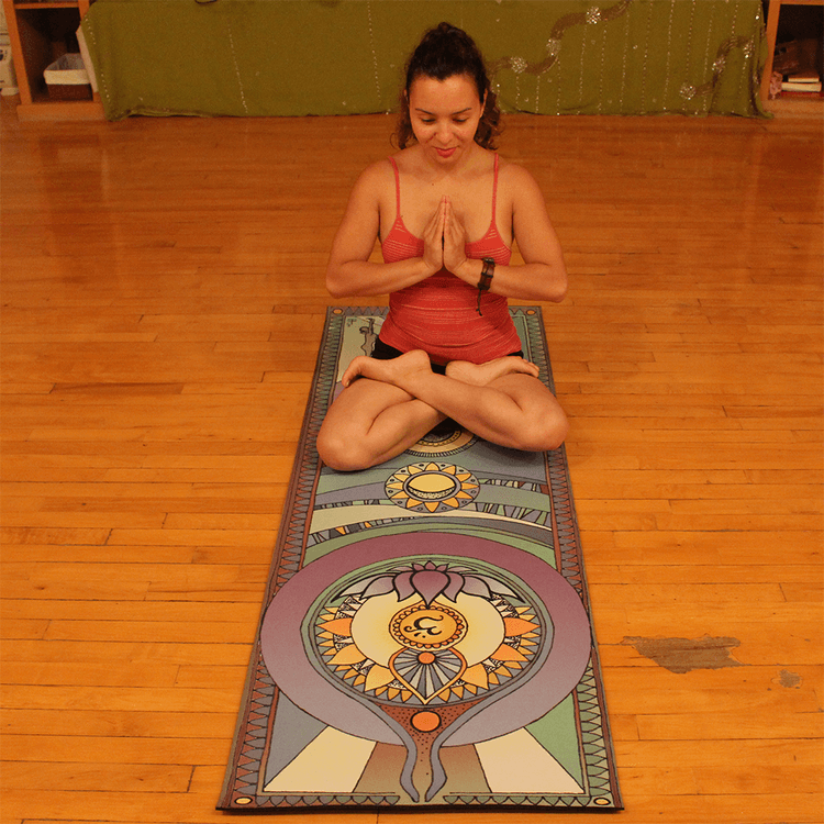 Lotus Moon Yoga Mat