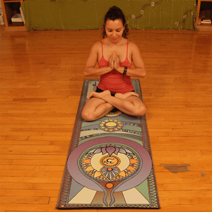 Lotus Moon Yoga Mat