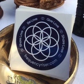frequencyRiser Seed of Life Sticker