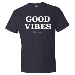 Good Vibes Unisex Short Sleeve T-Shirt (assorted colors)