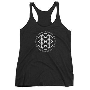 frequencyRiser Seed of Life Women's Racerback Tank Top (assorted colors)