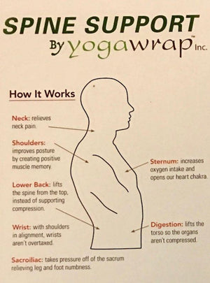 Yogawrap Spine Support available from frequencyRiser