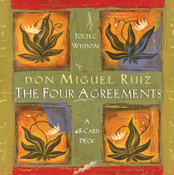 The Four Agreements Card Deck: 48 Illustrated Cards