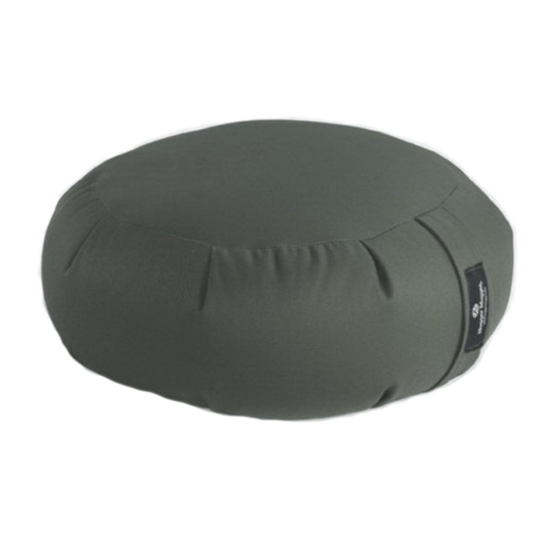 Round Zafu Meditation Cushion by Hugger Mugger - Olive