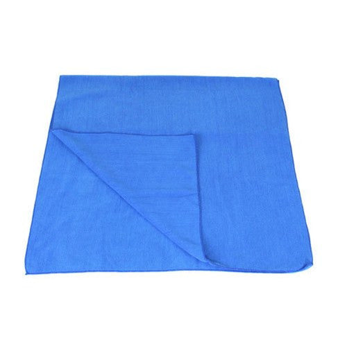 Lotus Yoga Towel - Sapphire