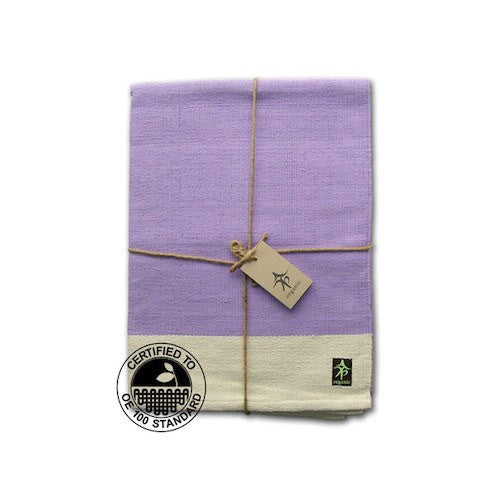 Mysore Organic Cotton Practice Rug - Lavender