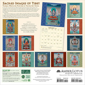 Sacred Images of Tibet 2020 Wall Calendar: Thangka Meditation Paintings by the Tsering Art School