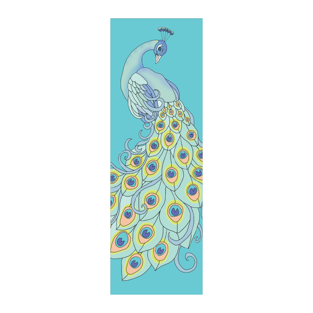 Peacock Yoga Mat