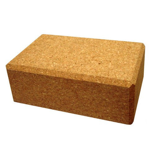 Eco-Friendly Yoga Block / 4" Oak Cork