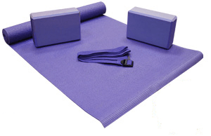 Yoga Block / 4" Foam: Purple