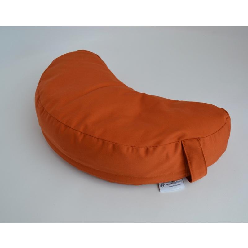 frequencyRiser Saffron Crescent Meditation Cushion