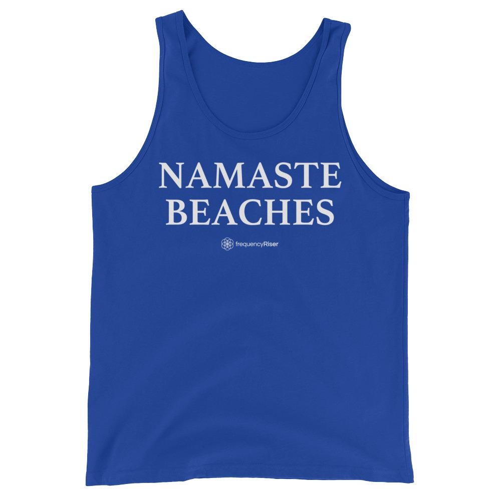 NAMASTE BEACHES Unisex Tank Top (assorted colors)