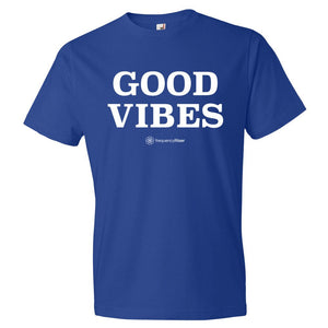 Good Vibes Unisex Short Sleeve T-Shirt (assorted colors)