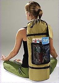 YOPA Yoga Mat Bag / Crossover Backpack - Khaki